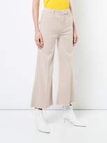 Thumbnail for your product : Mother The Roller cropped trousers