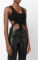 Thumbnail for your product : Timothy Han / Edition Cut-Out Merino Wool Bodysuit
