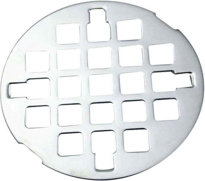 3-1/4 in. O.D. Casper Snap-In Shower Strainer in Polished Chrome
