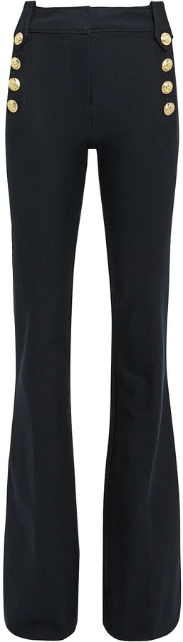 derek lam 10 crosby robertson flare trousers