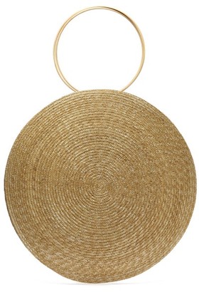 Eliurpi - Circle Maxi Woven-straw Bag - Beige
