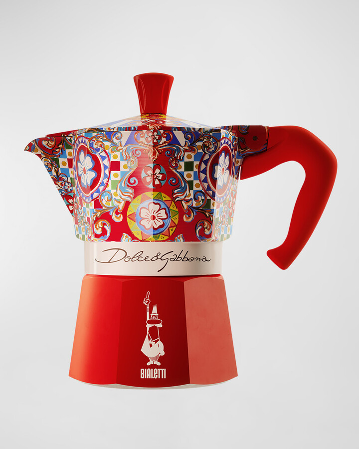 Bialetti x Dolce&Gabbana x Bialetti Moka Express 3Cup Stovetop Coffee