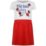 Thumbnail for your product : GUESS GuessGirls White & Red True Love Story Dress