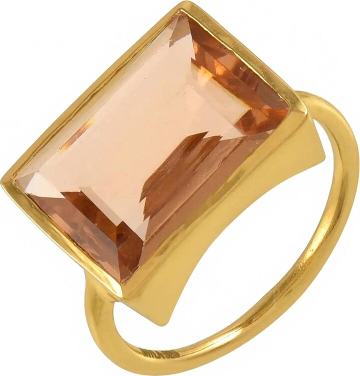 Shyla Women's Lenny Ring In Amber