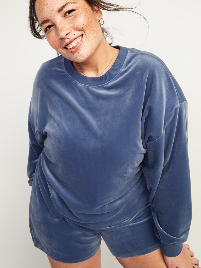 Old navy velour sweatshirt Clearance