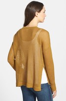 Thumbnail for your product : Eileen Fisher Organic Linen Boxy Sweater (Regular & Petite)