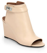 Thumbnail for your product : Givenchy Leather Wedge Sandals