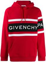 Thumbnail for your product : Givenchy embroidered logo hoodie