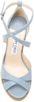 Thumbnail for your product : Jimmy Choo Alanah 80 wedge sandals