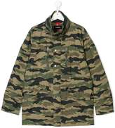 Thumbnail for your product : Diesel Kids camouflage coat