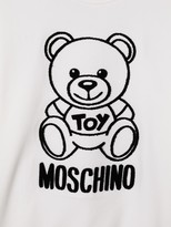 Thumbnail for your product : MOSCHINO BAMBINO TEEN teddy bear sweatshirt