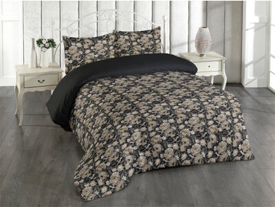 East Urban Home Microfiber Duvet Cover Set
