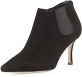 Thumbnail for your product : Manolo Blahnik Linuspla Gored Suede Bootie
