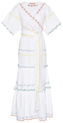 tory burch white dress