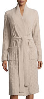 Thumbnail for your product : Natori Truffle Knit-Chenille Wrap Robe, Oatmeal