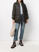 Thumbnail for your product : Barbour Wax-Coated Layered Parka