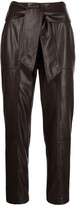 Thumbnail for your product : Jonathan Simkhai Tessa tie-waist cropped trousers