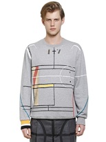 Thumbnail for your product : Givenchy Basketball Court Print Cotton Sweatshirt