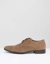 Thumbnail for your product : New Look Faux Suede Derby Shoe In Tan