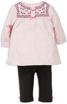 Thumbnail for your product : Little Me Girls' Tulip Floral Tunic Set