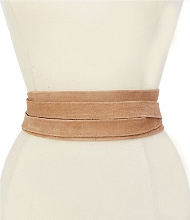 ADA 3 Classic Wrap Suede Leather Belt