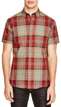 New England Shirt Company Short Sleeve Regular Fit Button Down Shirt