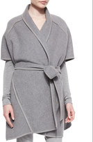 Thumbnail for your product : Donna Karan Double-Faced Cashmere Belted Coat