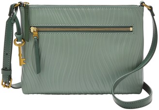 Fossil Women's Fiona Leather East West Crossbody Bag - ShopStyle