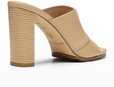 Thumbnail for your product : Donald J Pliner Leather Toe-Loop Mule Sandals