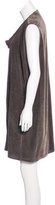 Thumbnail for your product : Rick Owens Sleeveless Velvet Dress w/ Tags