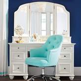 Thumbnail for your product : Pottery Barn Teen Twill Tufted Desk Chair