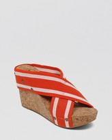 Thumbnail for your product : Lucky Brand Platform Wedge Slide Sandals - Miller2