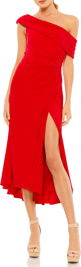 Red Slit Dress | Shop the world's largest collection of fashion 