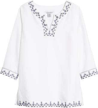 Tommy Bahama Prim Pina Embroidered Tunic