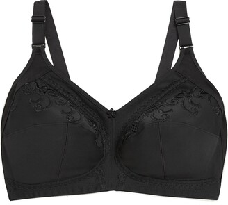 Marks and Spencer Women's Embroidered Total Support Non Wired Full Cup Bra  Coverage - ShopStyle Plus Size Lingerie