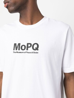 Museum of Peace & Quiet logo-print short-sleeve T-shirt