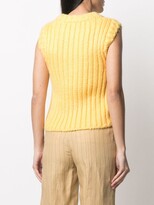 Thumbnail for your product : Cecilie Bahnsen Ribbed-Knit Vest