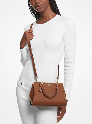 Michael Kors Small Marilyn Leather Crossbody Bag