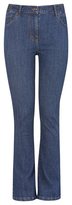 Thumbnail for your product : Ellos Freja Straight-Cut Jeans with Elasticated Sides