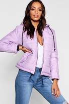 Thumbnail for your product : boohoo Hooded Padded Jacket