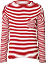 Thumbnail for your product : Oliver Spencer Cotton Mixed Stripe T-Shirt Gr. S