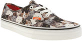 Thumbnail for your product : Vans Womens Black & Brown Authentic X Aspca Cats Trainers