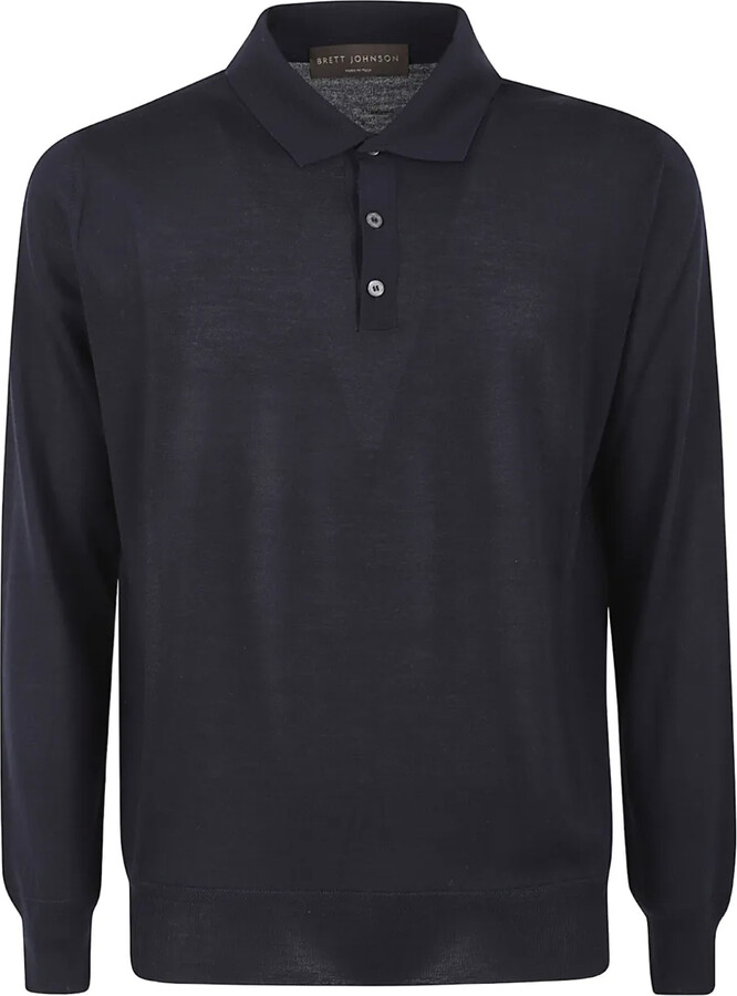 Brett Johnson Cashmere Polo Shirt