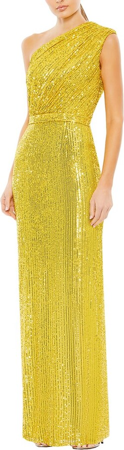 Mac Duggal Column Gown