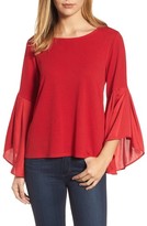 Thumbnail for your product : Halogen Women's Bell Sleeve Top