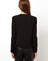 Thumbnail for your product : ASOS Cropped Blazer with Clean Lapel