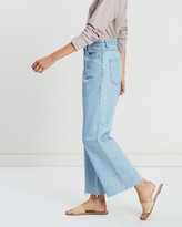 Thumbnail for your product : Assembly Label - Women's Blue Wide leg - High Waist Flare Jean - Size 14 at The Iconic