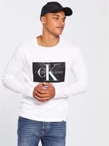 Thumbnail for your product : Calvin Klein Jeans Ck Jeans Monogram Box Logo Long Sleeve T-shirt