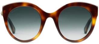 Gucci Oversize cat eye acetate sunglasses