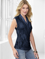 Thumbnail for your product : Johnston & Murphy Sleeveless Crossover Top